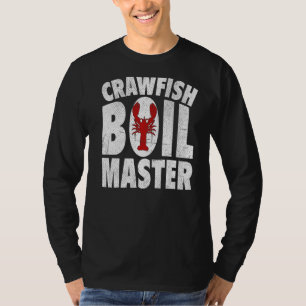 Crawfish Boil Master Mens Cajun Festival Crawfish T-Shirt