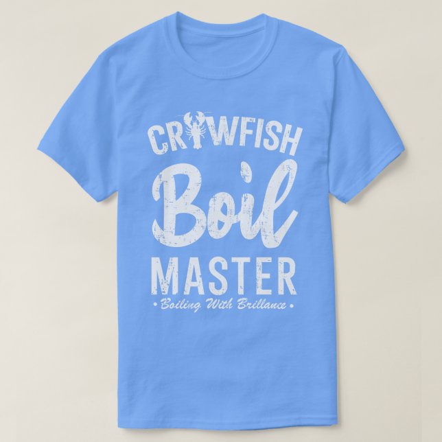 Crawfish Boil Master TShirt (Design Front)