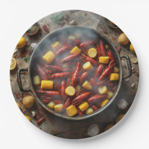 Crawfish Boil Paper Plates