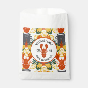 Crawfish Boil Party –Cajun Seafood Celebration Favour Bags