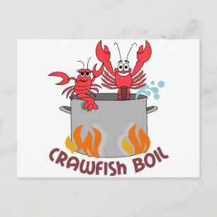 Crawfish Boil Postcard