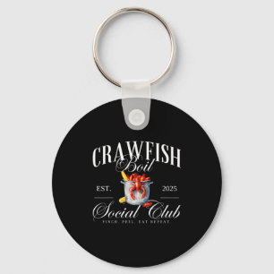 Crawfish Boil Social Club Cajun Seafood Festival S Key Ring