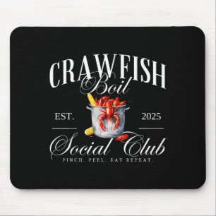 Crawfish Boil Social Club Cajun Seafood Festival S Mouse Pad
