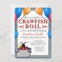 Crawfish Boil Special Event Birthday
