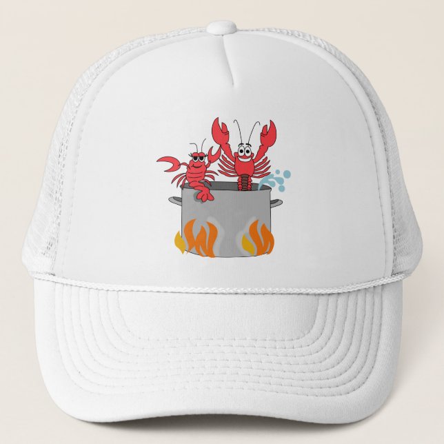 Crawfish Boil Trucker Hat (Front)