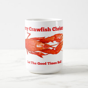 Crawfish Christmas Coffee Mug