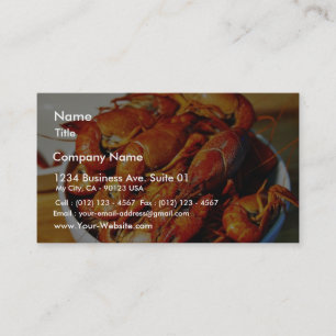 Crawfish Claws Business Card
