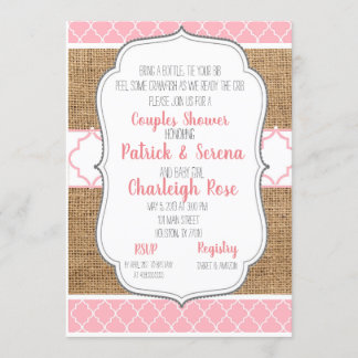 Crawfish Couples Shower Invitation