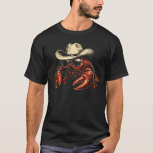 Crawfish Cowboy Cajun Seafood Crawfish Cowboy T-Shirt