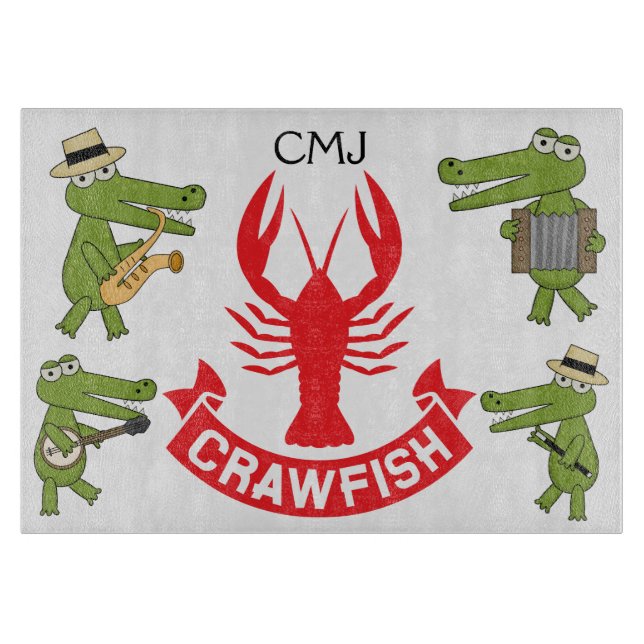 Crawfish Cutting Board (Front)