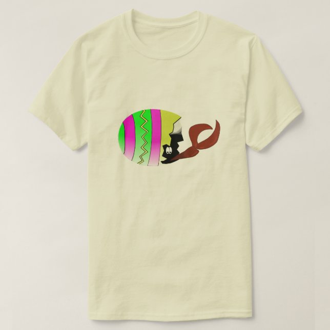 Crawfish Easter Egg Louisiana Cajun Tee Shirt (Design Front)