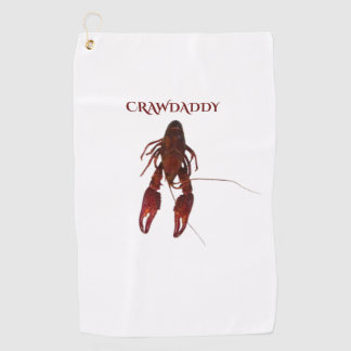 Crawfish Golf Towel