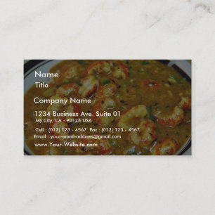 Crawfish Gumbo Business Card