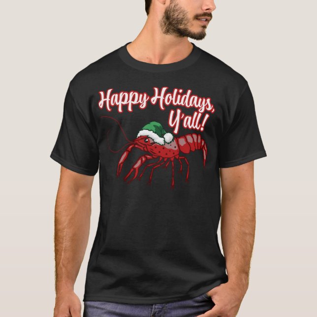 Crawfish Holiday T-Shirt (Front)