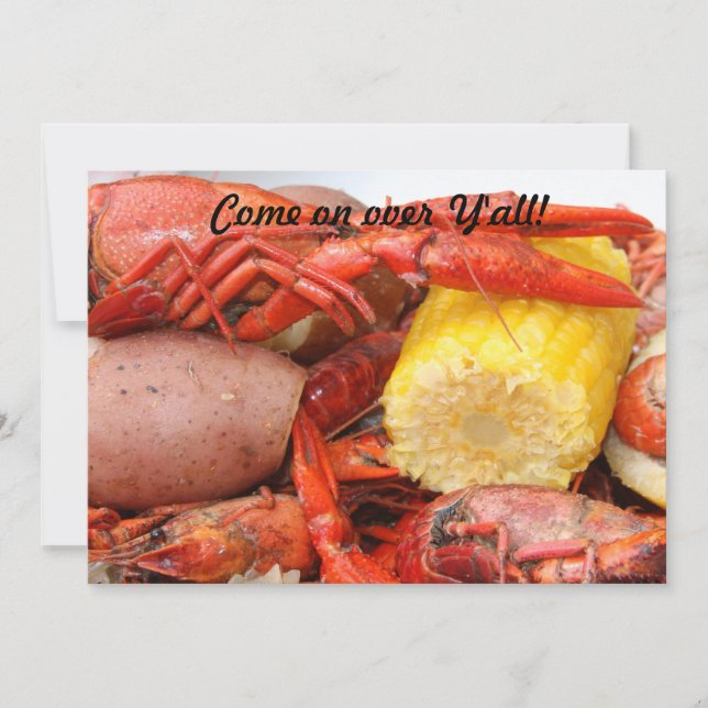 crawfish invitation (Front)