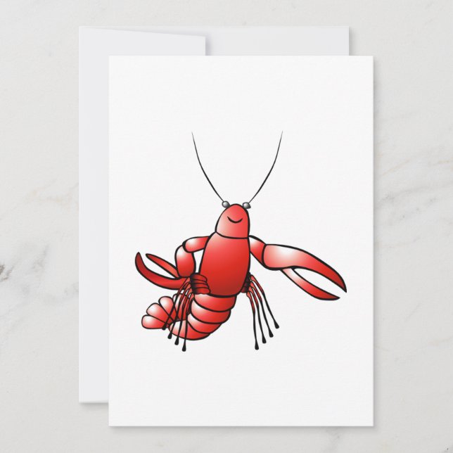 Crawfish Invitations (Front)
