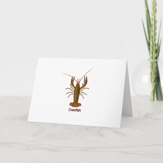 Crawfish Logo Card (Front)
