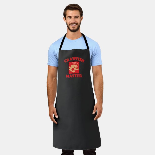 Crawfish Master All-Over Print Apron (Worn)