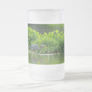 Crawfish Meal Time Frosted Glass Beer Mug