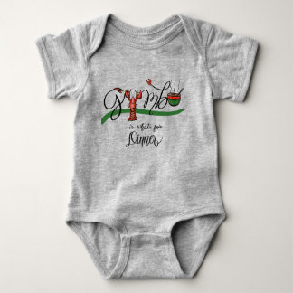 Crawfish Onsie Baby Bodysuit