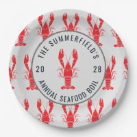 Crawfish Seafood Boil Summer Lobster Family Party