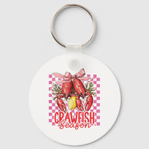 Crawfish Season Crawfish Boil Lobster Cajun Men Wo Key Ring