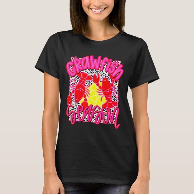 Crawfish Season Funny Tee For Men Women Kids  (Front)