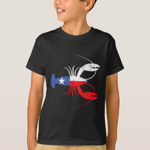 Crawfish Texas Crawdaddy Southern Food Mardi Gras T-Shirt