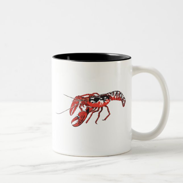 crawfish Two-Tone coffee mug (Right)
