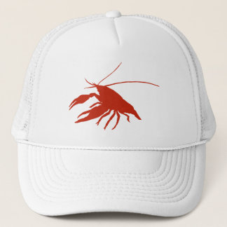 crawfish's silhouette (Red) Trucker Hat