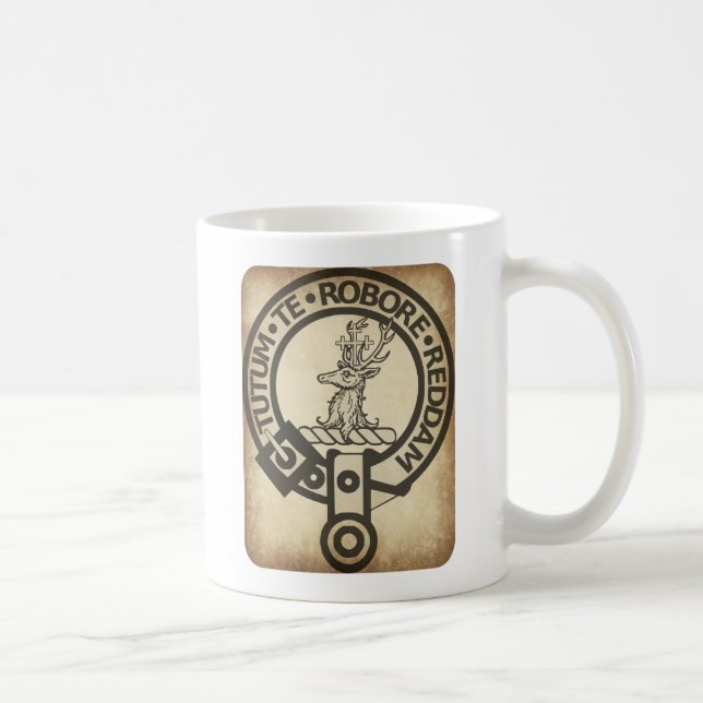 Crawford Crest Badge Antique Coffee Mug (Right)
