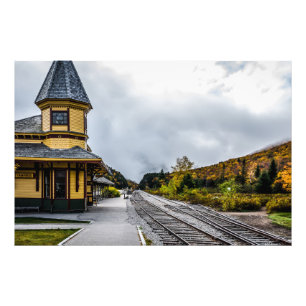 Crawford Notch Train Station Photo Print
