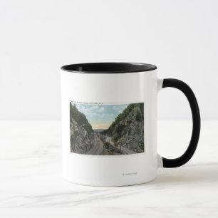 Crawford Notch View of the Double Gate Mug
