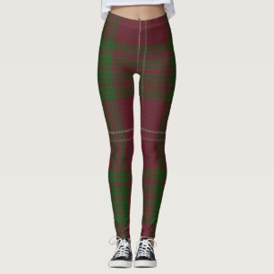 Crawford Tartan Clan Plaid Leggings