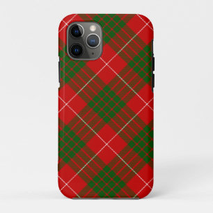 Crawford tartan red green plaid Case-Mate iPhone case