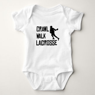 Crawl Walk Lacrosse Baby Bodysuit