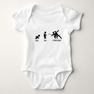 Crawl. Walk. Ultimate Frisbee Baby Bodysuit