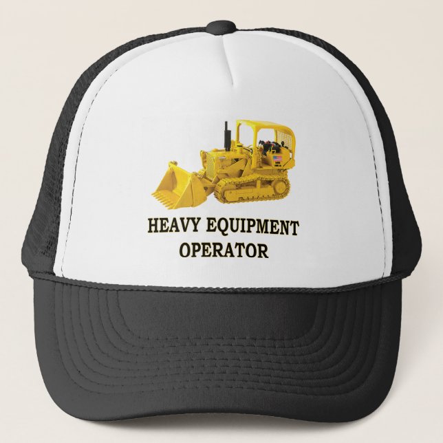 CRAWLER LOADER TRUCKER HAT (Front)