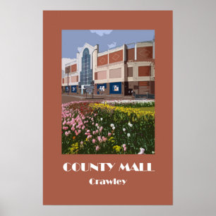 Crawley 1920s' retro-style poster