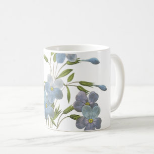 crawling phlox(Phlox reptans) by Redouté Coffee Mug