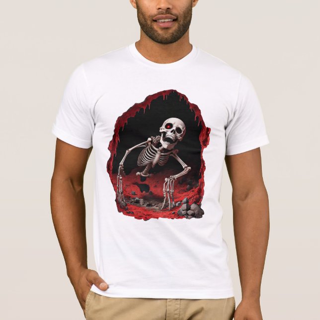 Crawling skeleton T-Shirt (Front)