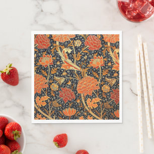 Cray, a beautiful William Morris vintage design Napkin
