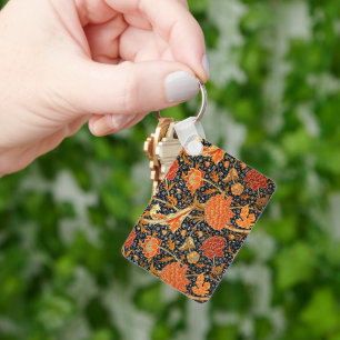 Cray, a William Morris pattern,  Key Ring