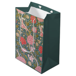 Cray - Art nouveau floral print by William Morris Medium Gift Bag