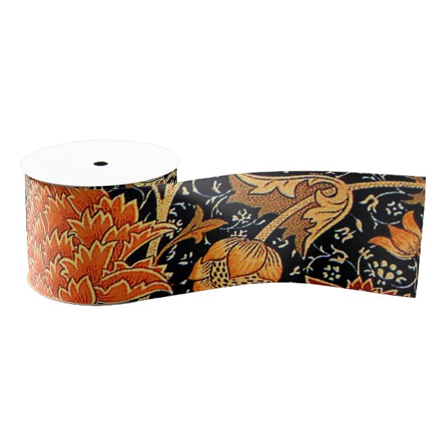 Cray, famous vintage design, grosgrain ribbon (Spool)
