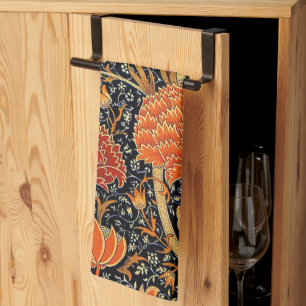 Cray, famous vintage design, tea towel