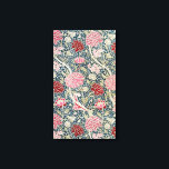 Cray Pattern (by William Morris) Art Canvas Print<br><div class="desc">This design is based on a pattern created by British designer William Morris (1834–1896), who helped to found the Arts and Crafts Movement. This pattern, known as Cray, is part of a series of gently flowing patterns inspired by tributaries of the River Thames (the other patterns were called Evenlode, Kennet,...</div>