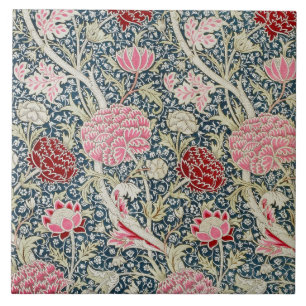 Cray Pattern (by William Morris) Tile