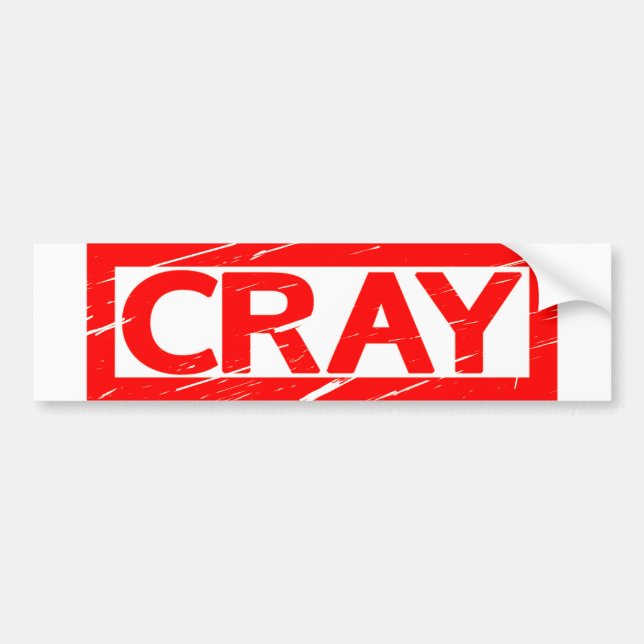 Cray Stamp Bumper Sticker (Front)