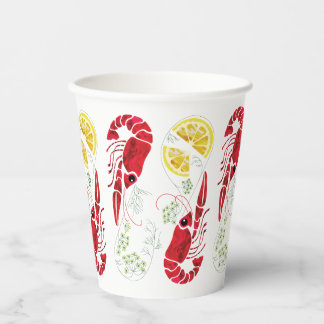 Crayfish Boil / Kräftskiva / Swedish Party Paper Cups